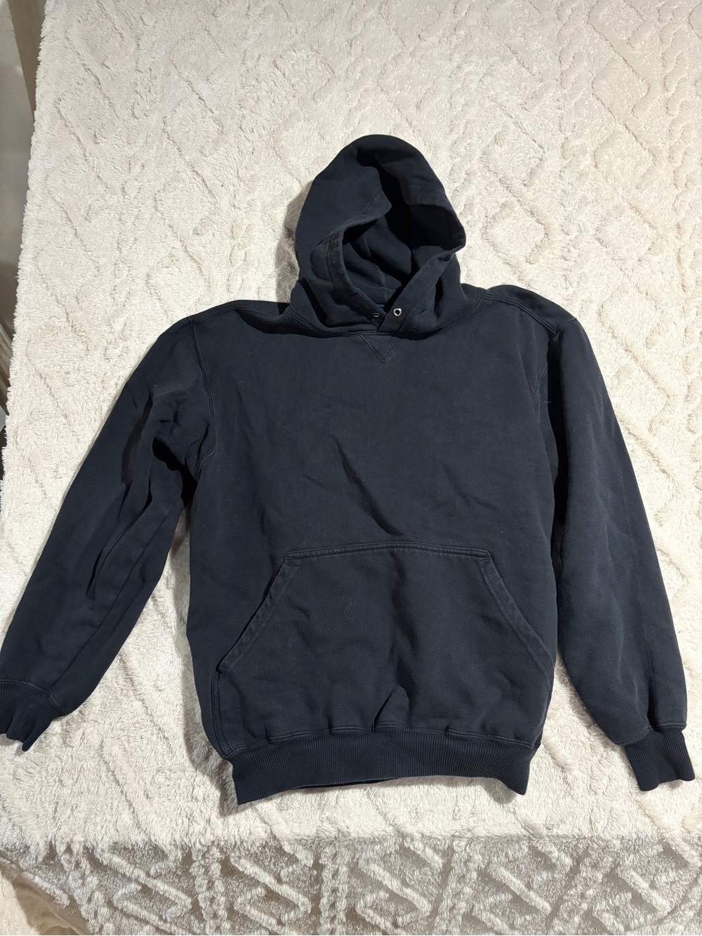 Champs large navy blue hoodie